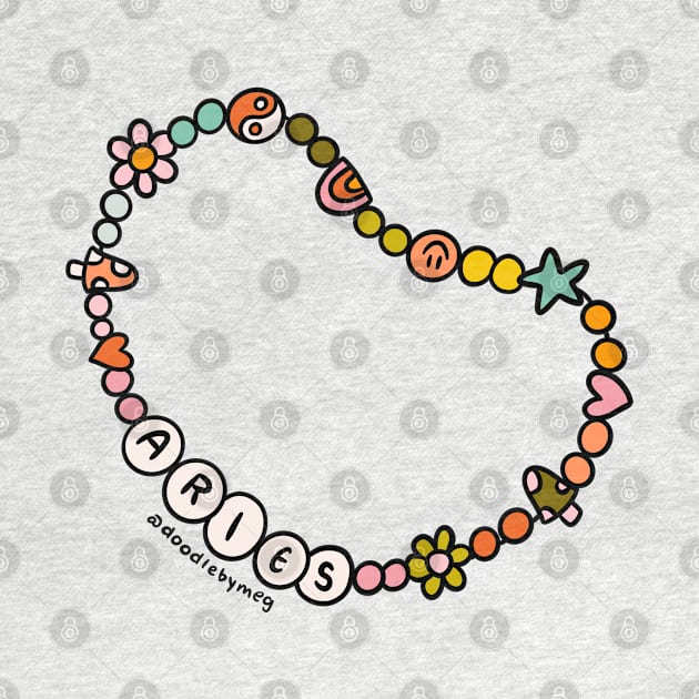 Aries Friendship Bracelet by Doodle by Meg